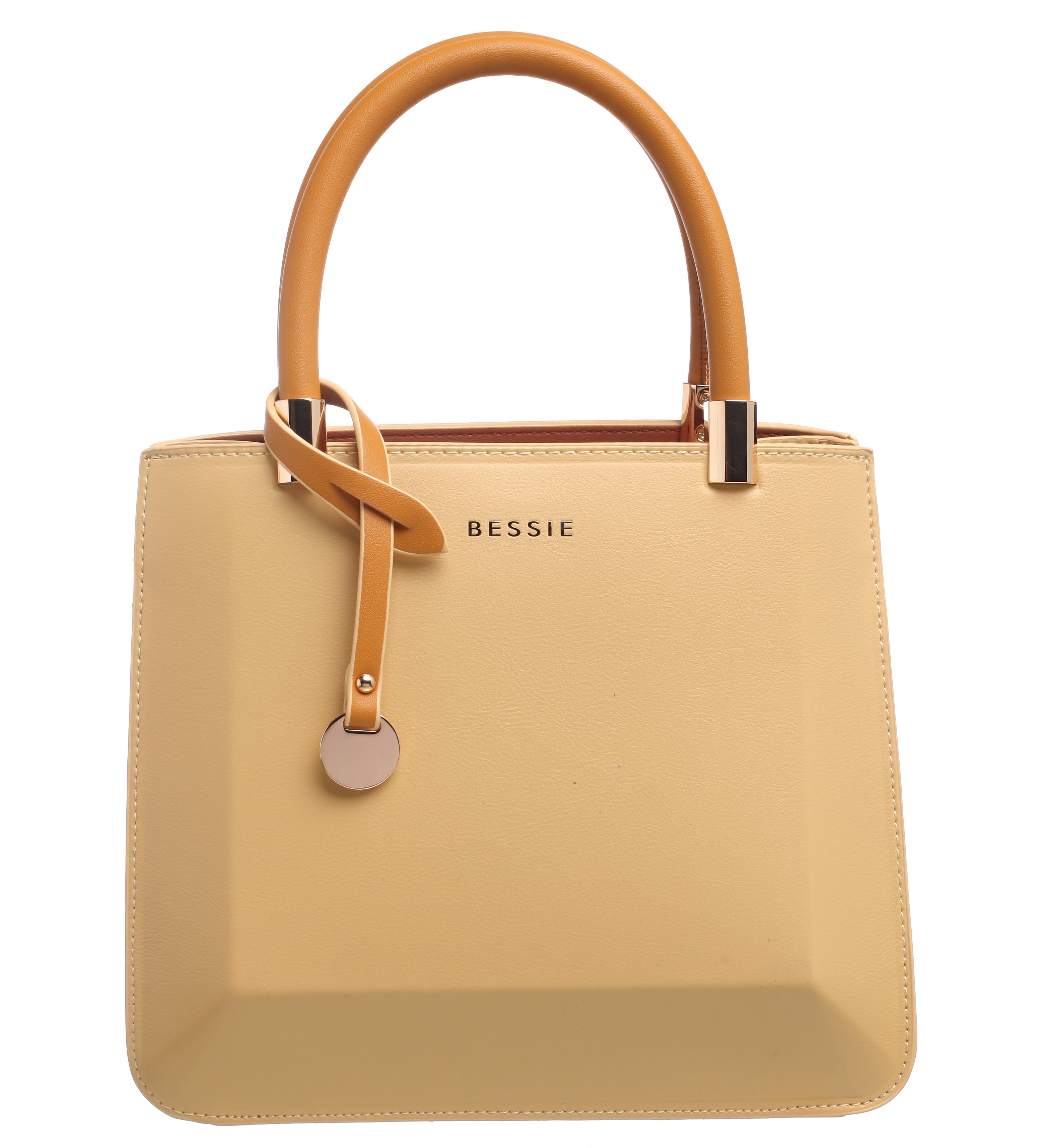 Bessie London Yellow Bag C7638 Official UK Stockists