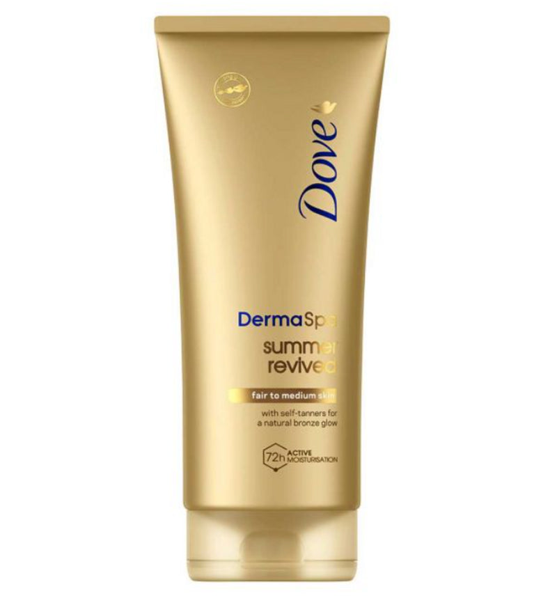 Dove Derma Spa Self Tan Body Lotion (Fair/Light to Medium) 200ml
