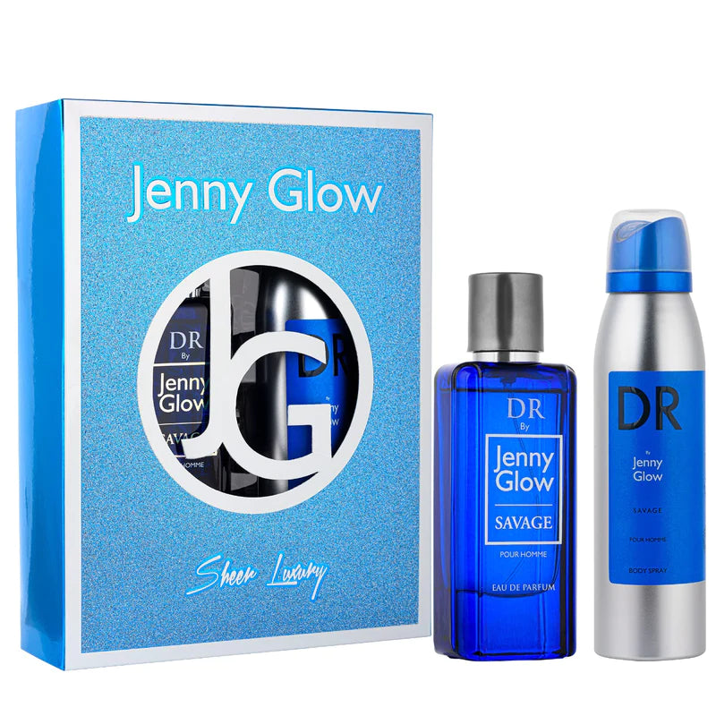 Jenny Glow Savage Pour Homme Body Spray Fragrance Gift Set For