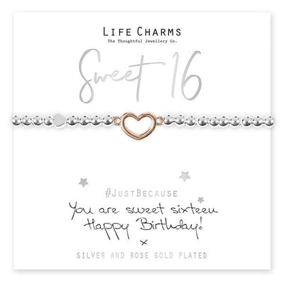 Life Charms Sweet 16th Birthday Bracelet