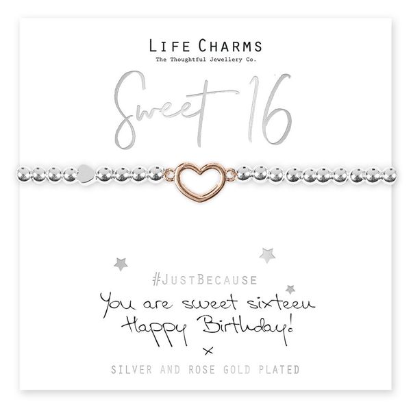 Life Charms Sweet 16th Birthday Bracelet