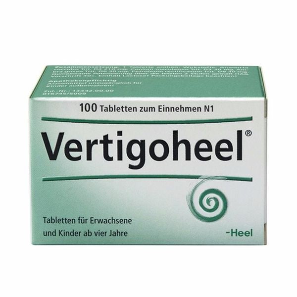 Vertigoheel 100 tablets packaging