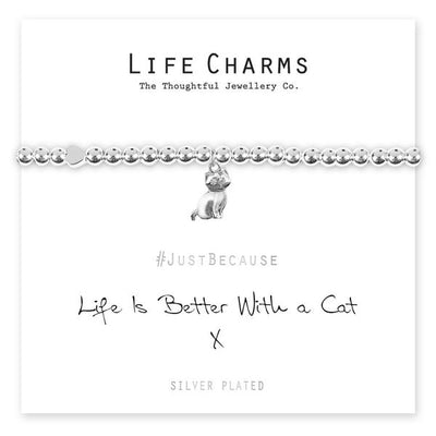 Life Charms Cat Lover Bracelet