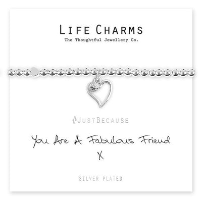 Life Charms My Friend Bracelet