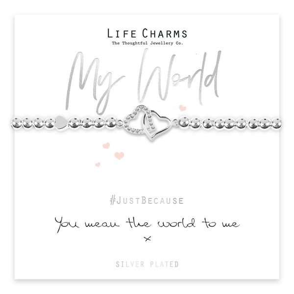 Life Charms My World Bracelet