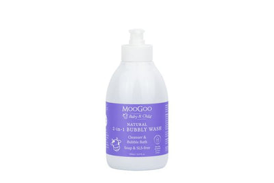Moogoo Mini Moo Baby Wash 500ml front packaging