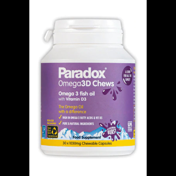 Paradox Omega3D Chews (60 capsules) Kennedy's Pharmacy
