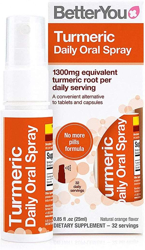 Better You Tumeric Spray packaging