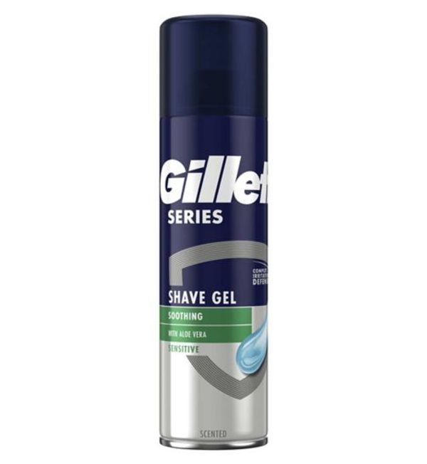 Gillette Series Sensitive Skin Mens Shaving Gel
