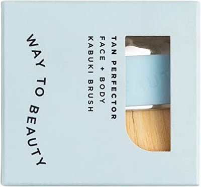 Way to Beauty Tan Perfectore Face and Body Kabuki Brush packaging