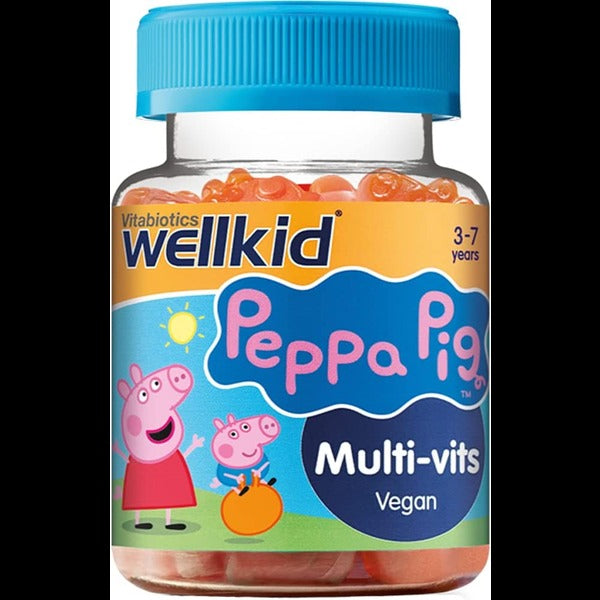 Vitabiotics Wellkid Peppa Pig Multivitamins (30 strawberry soft jellies)