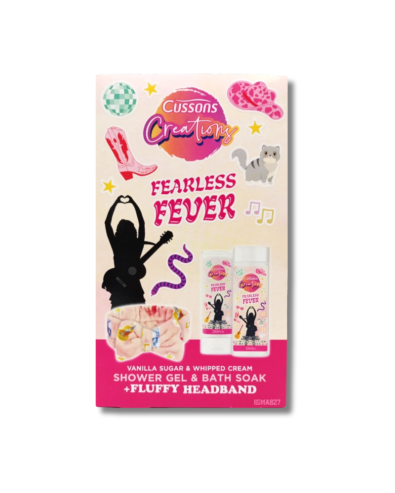 Cussons Creations Fearless Fever Bath & Body Pamper Gift Set