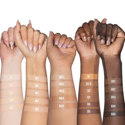 BPerfect Full Impact Concealer Swatches
