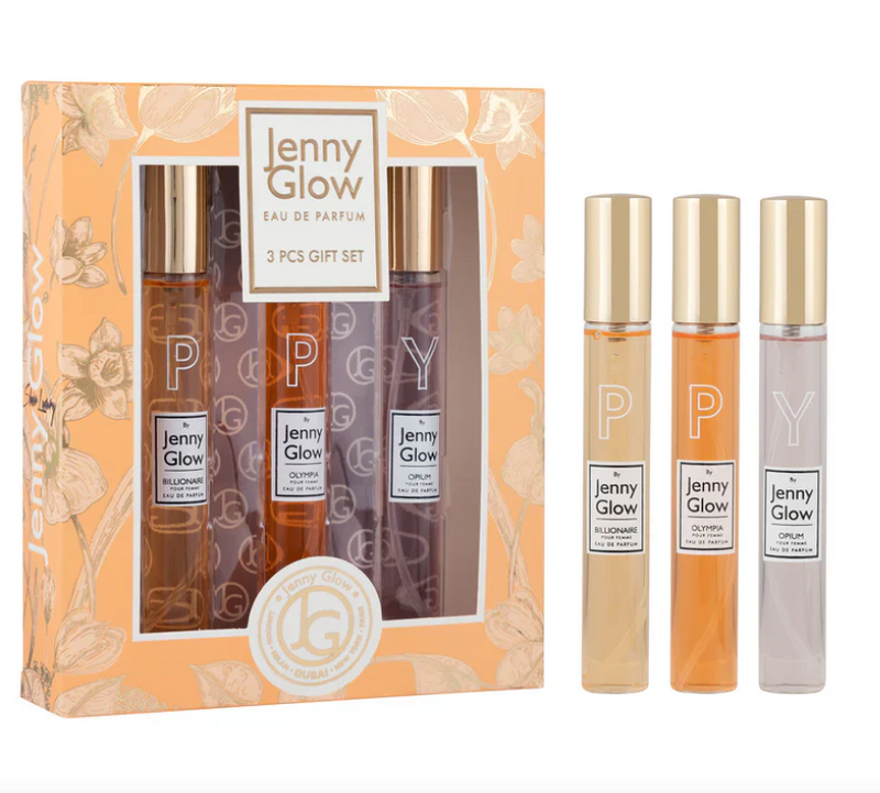 Jenny Glow Mini 3 Pcs Fragrance Gift Set - Billionaire, Olympia, Opium