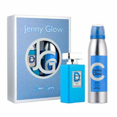 Jenny Glow Blue Sheer Luxury Gift Set