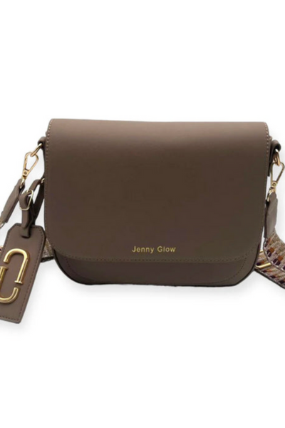 Jenny Glow Taupe Handbag 108B