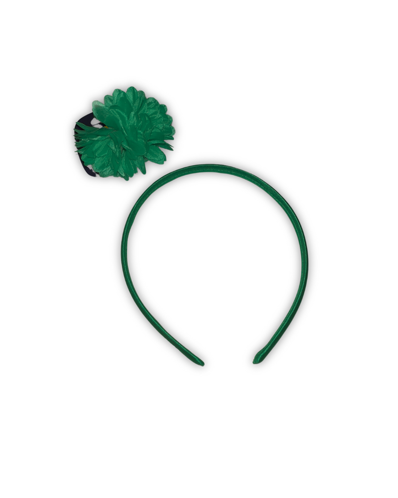Back to School Kids Hairband & Bobble Set