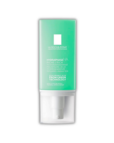 La Roche-Posay Hydraphase Rich cream packaging on a white background