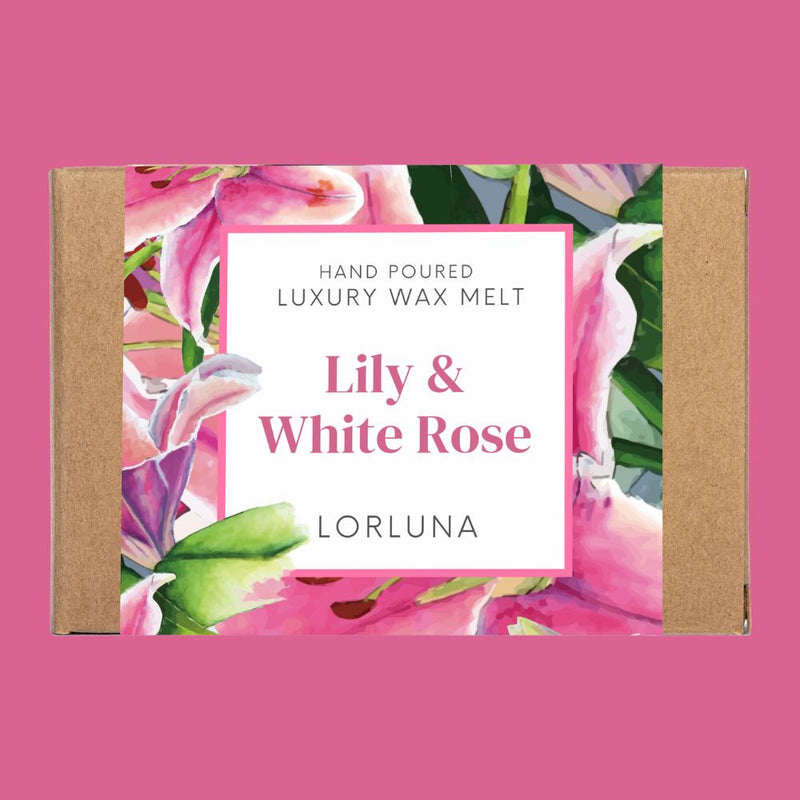 Lorluna - Lily & White Rose Luxury Wax Melts