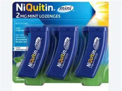 Niquitin Minis Nicotine Lozenges 2mg Mint 3 Pk