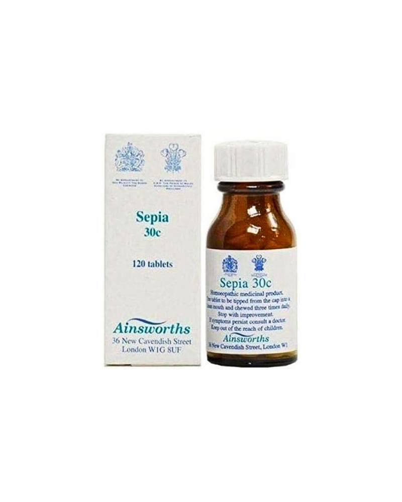Ainsworths Sepia 30C - 120 Tablets