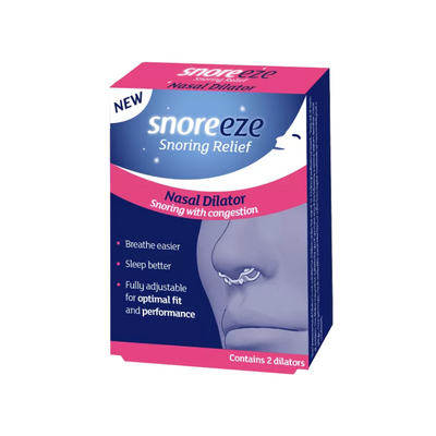 Snoreeze Nasal Dilator (2 Dilators)