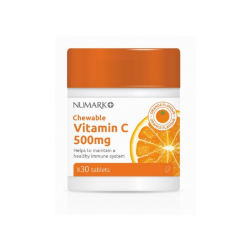 Numark Chewable Vitamin C 500mg - 30 tablets