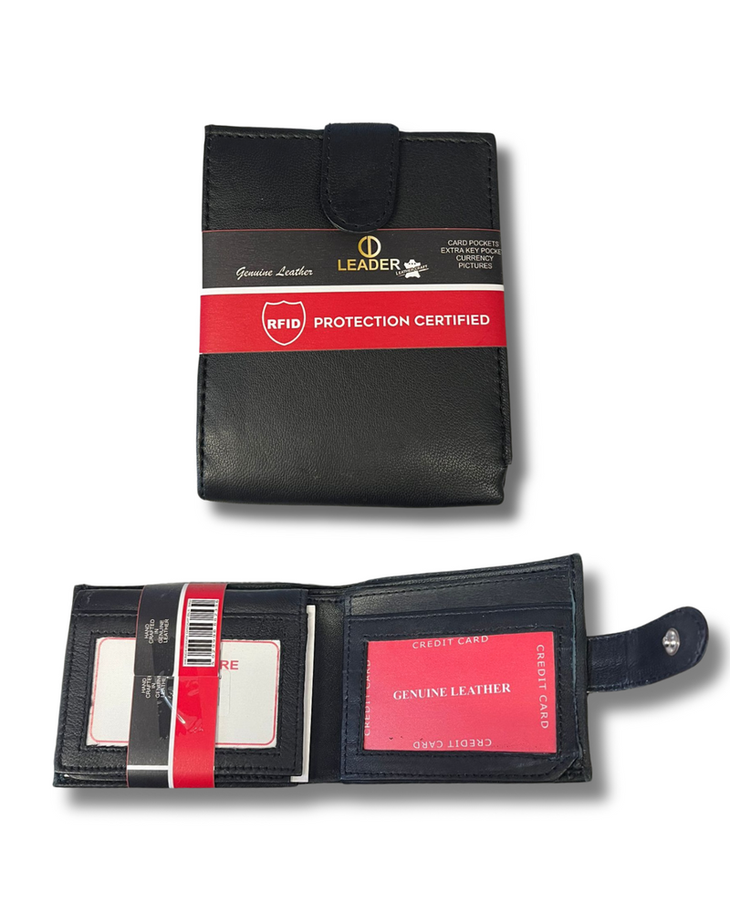 Leader Mens Leather Wallet