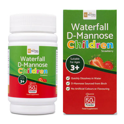 SC Nutra - Waterfall D-Mannose Children - Strawberry 50g Powder