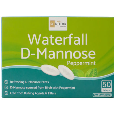 SC Nutra Waterfall D-Mannose Peppermint 50 Mints