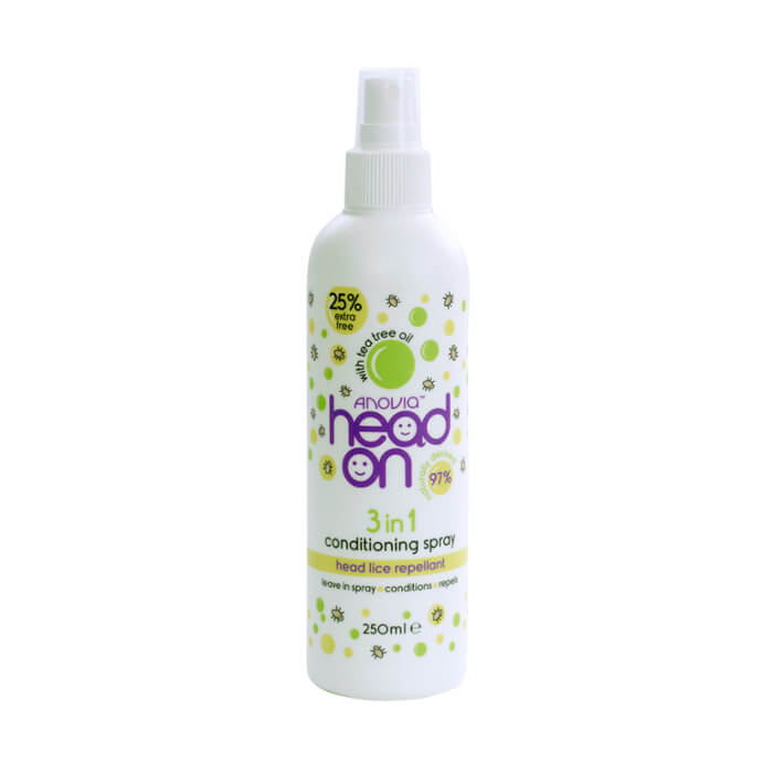 Anovia Head On 3 in 1 Conditioning Spray - Head Lice Repellent 250ml