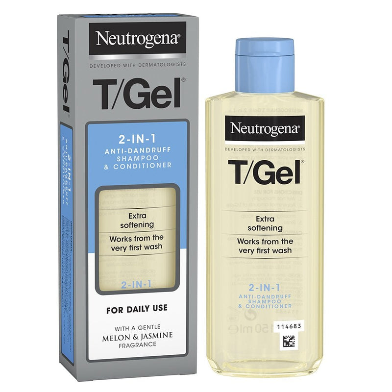 Neutrogena T/Gel 2-in-1 Anti-Dandruff Shampoo & Conditioner - 150ml