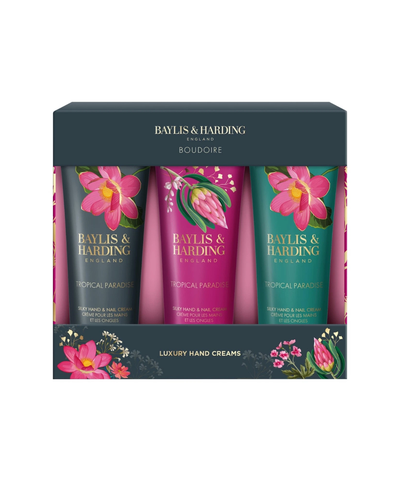 Baylis & Harding Boudoire Tropical Paradise Luxury Hand Creams Gift Set