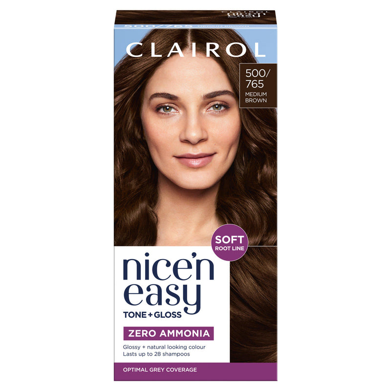 Clairol Nice’n Easy Medium Brown 500/765 Hair Dye