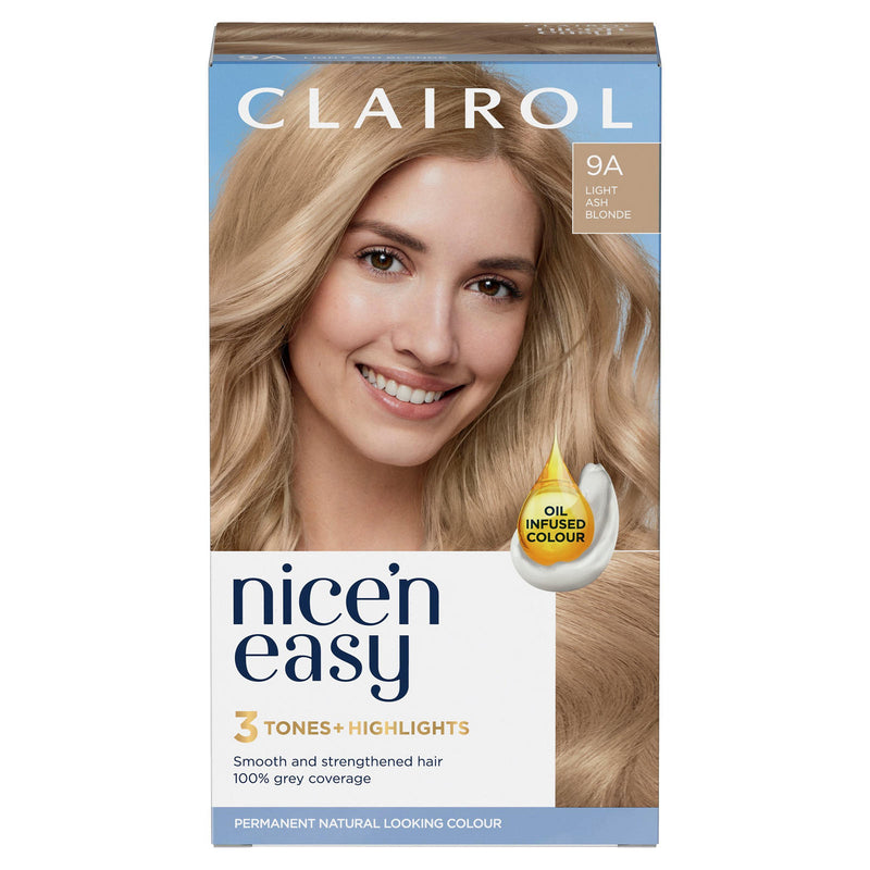 Clairol Nice’n Easy 9a Light Ash Blonde Hair Dye