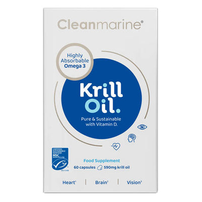 Cleanmarine Krill Oil 60 Capsules
