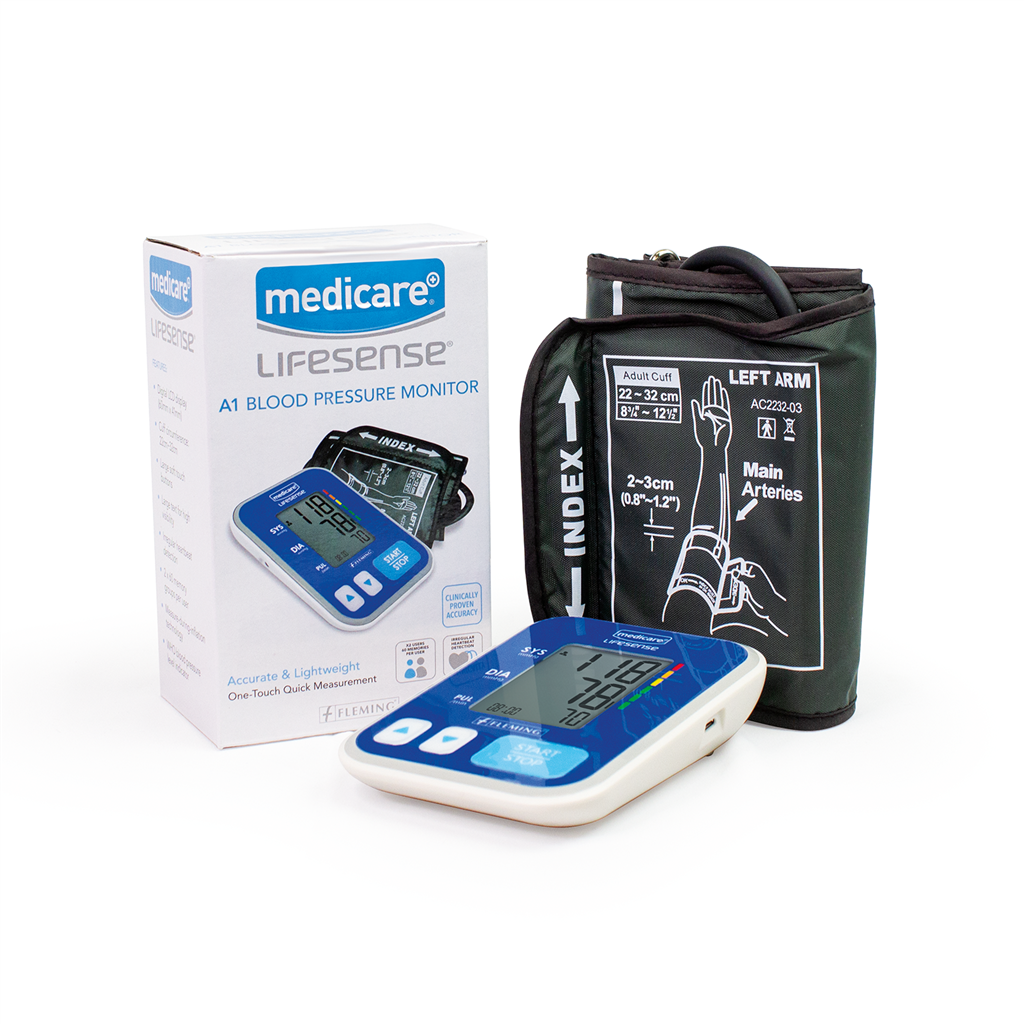 Medicare Lifesense A1 Blood Pressure Monitor - Diagnostic Screening ...