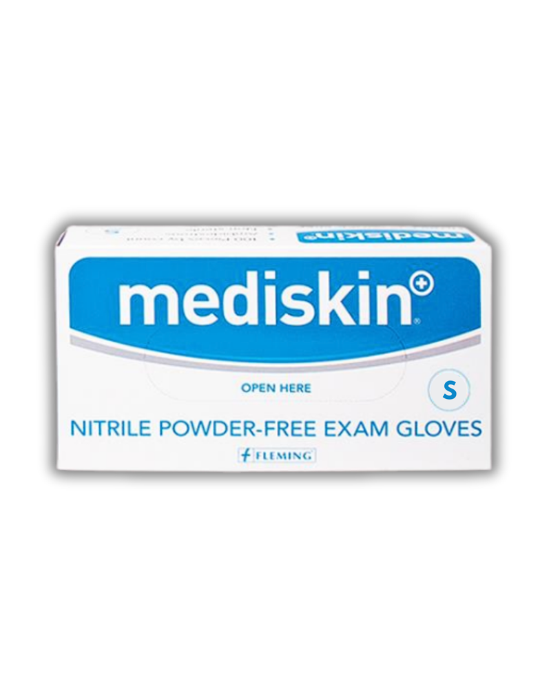 Mediskin Nitrile Powder Free Exam Gloves (Various Sizes)