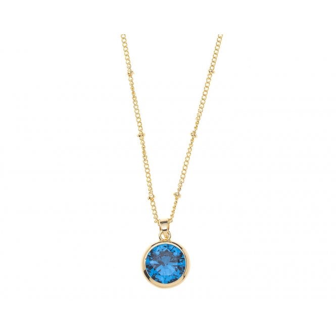 Park Lane Blue Necklace (N696)