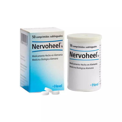 Nervoheel N - Support for Anxiety, Nervous Tension & Sleep Quality (50 Tablets)