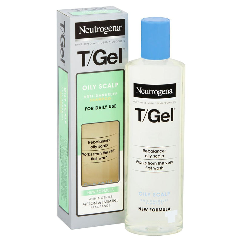 Neutrogena T/Gel Oily Scalp Anti-Dandruff Shampoo - 250ml