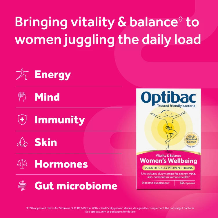 Optibac Women’s Wellbeing 30 Capsules