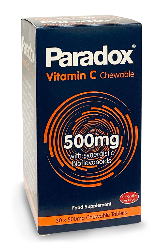 Paradox Vitamin C - 30 x 500mg Chewable Tablets