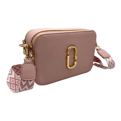 Jenny Glow Pink Handbag 131B front shot