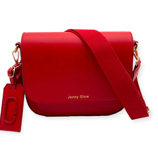 Jenny Glow Red Handbag 112A front shot