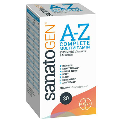 Sanatogen A-Z Complete Multivitamin - 30 Tablets