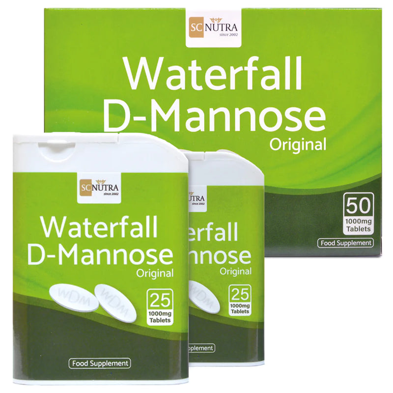 SC Nutra - Waterfall D-Mannose Original 1000mg Tablets