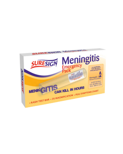 SURESIGN Meningitis Emergency Pack on a white background