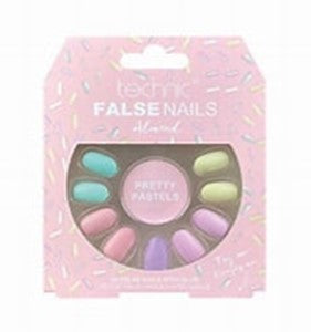 Technic False Nails Almond  Pretty Pastels
