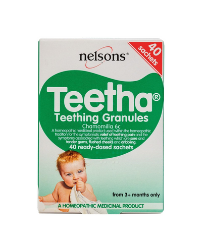 Nelsons Teetha Teething Granules 40 Sachets